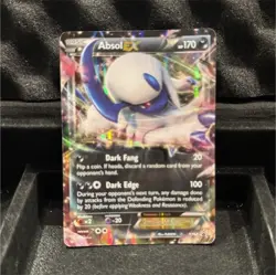 Pokemon Absol EX Promo Holo 170 HP XY Set XY62 Basic Darkness Card - Image 1
