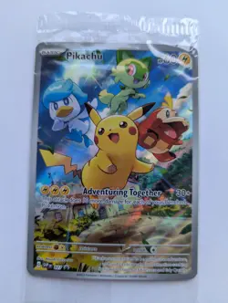 Pokemon Sealed Promo Lot Eevee VMAX SWSH087 Espeon Glaceon VMAX Pikachu 4 Cards - Image 2