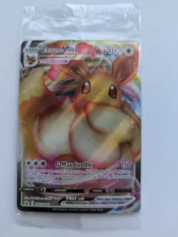 Pokemon Sealed Promo Lot Eevee VMAX SWSH087 Espeon Glaceon VMAX Pikachu 4 Cards - Image 5