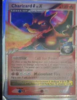 Charizard G Lv.X 143/147 MP Supreme Victors HOLO RARE Pokemon Card - Image 3