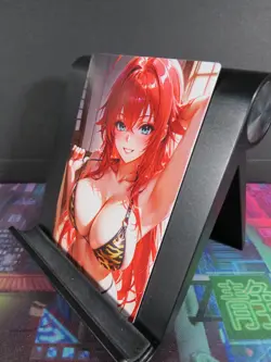 Rias Gremory High School DxD Custom Art Card NM Anime Sexy Waifu Collectible - Image 2