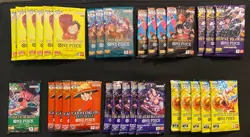 One Piece CCG - 31x Sealed Booster Card Pack OP07 08 09 OP10 OP12 OP13 OP14 OP15 - Image 1