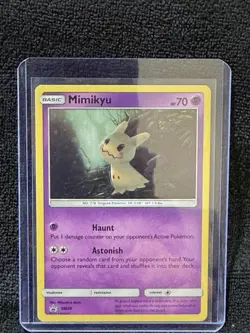 Pokemon Mimikyu SM29 Promo Holo Basic 70 HP English TCG Card 2017 - Image 3