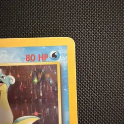 1st Edition Lapras 10/62 Fossil 1999 Holo Rare WOTC Pokemon Card TCG - Image 2