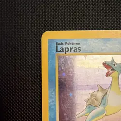 1st Edition Lapras 10/62 Fossil 1999 Holo Rare WOTC Pokemon Card TCG - Image 3