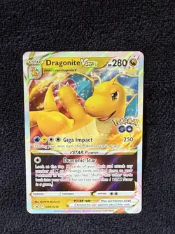 Dragonite Vstar SWSH236 NM Full Art Promo Pokemon Card - Image 1