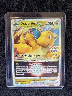 Dragonite Vstar SWSH236 NM Full Art Promo Pokemon Card - Image 3