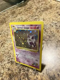 Pokemon TCG Gym Heroes Sabrina's Gengar Holo Rare Card 14/132 Unlimited - Image 2