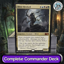Sliver Hivelord COMMANDER DECK Sliver Tribal Indestructible MTG Custom EDH Magic - Image 1