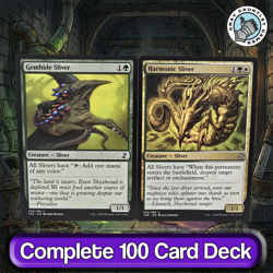 Sliver Hivelord COMMANDER DECK Sliver Tribal Indestructible MTG Custom EDH Magic - Image 2