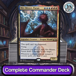 Niv-Mizzet, Parun COMMANDER DECK Spellslinger Draw Combo MTG Custom EDH Magic - Image 1