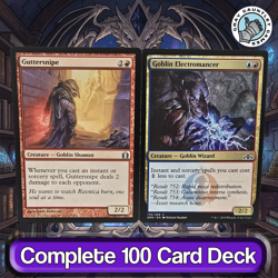 Niv-Mizzet, Parun COMMANDER DECK Spellslinger Draw Combo MTG Custom EDH Magic - Image 3