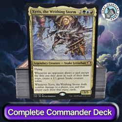 Xyris, the Writhing Storm COMMANDER DECK Snake Tokens Temur MTG Custom EDH Magic - Image 1