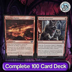 Judith, Carnage Connoisseur COMMANDER DECK Spellslinger MTG Custom EDH Magic - Image 2