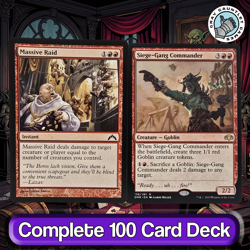 Krenko, Mob Boss COMMANDER DECK Goblin Tribal Tokens Aggro MTG Custom EDH Magic - Image 2