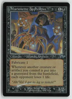 Marionette Apprentice (Retro Frame) 410 Modern Horizons 3 MTG Foil LP - Image 1