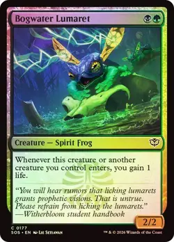 NM Foil Bogwater Lumaret, MTG, Secrets of Strixhaven, Magic the Gathering, 177 - Image 1