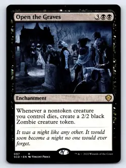 Open the Graves R Starter Commander Decks 97 LP - Image 1