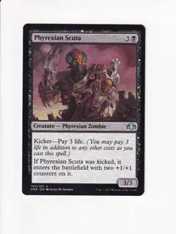 MAGIC THE GATHERING MTG DOMINARIA REMASTERED PHYREXIAN SCUTA (#2) (X) - Image 1