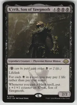 K'rrik, Son of Yawgmoth Normal R Modern Horizons 3 274 NM - Image 1