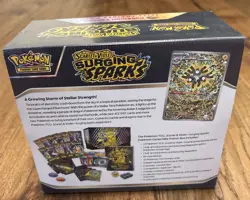 Pokemon TCG Scarlet And Violet Surging Sparks Pokemon Center ETB Sealed New - Image 2