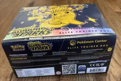 Pokemon TCG Scarlet And Violet Surging Sparks Pokemon Center ETB Sealed New - Image 5
