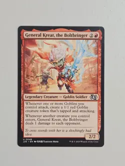 General Kreat, the Boltbringer (Anime) U Foundations Jumpstart 0048 NM - Image 1