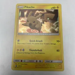 Pikachu - SM227 - Sun & Moon - Black Star Promo Holo Pokemon Card - Image 1