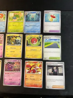Pokemon 151 12 Card Lot All COMMONS AND UNCOMMONS NO HOLOS SCARLET & Violet S&V - Image 3