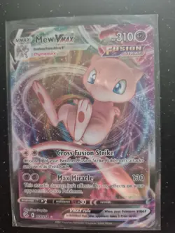 Pokemon Mew VMAX 114/264 Swsh08: Fusion Strike Ultra Rare Holo - Image 1