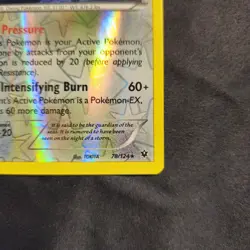 Pokemon TCG Lugia Rare Reverse Holo XY Fates Collide 78/124 VLP - Image 3