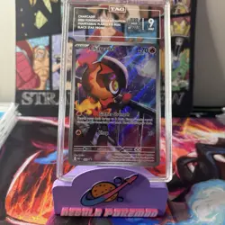 TAG 9 Mint Charcadet Black Star MEP 022 Pokemon Phantasmal Flames ETB - Image 2