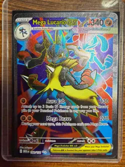 Pokemon: Mega Evolution - Mega Lucario ex 160/132 Ultra Rare - NM - Image 1