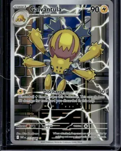 2025 Pokemon White Flare Galvantula Illustration Rare #117/086 - Image 1