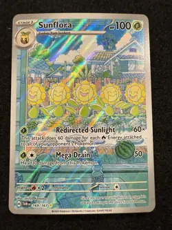 Pokemon Sunflora IR 169/167 from Twilight Masquerade in NM condition! - Image 1