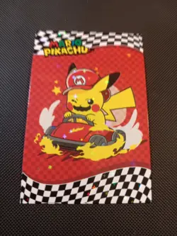 Mario Pikachu - STAR Holo - Electric Pikachu Database - Pokemon Peru - Image 1