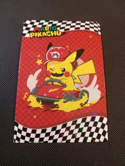 Mario Pikachu - STAR Holo - Electric Pikachu Database - Pokemon Peru - Image 3