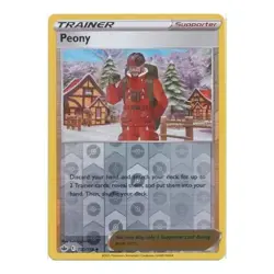 Peony 150/198 Reverse Holo Rare Chilling Reign Pokemon Cards TCG Near Mint NM - Image 1
