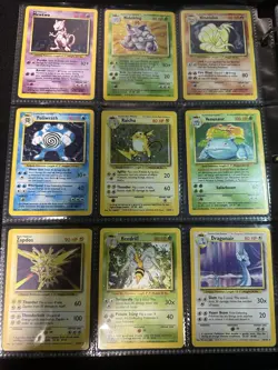 100% Complete Base Set 102/102 Vintage Master Pokemon Cards HOLO 1999 Charizard - Image 2