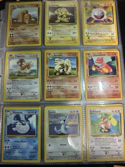 100% Complete Base Set 102/102 Vintage Master Pokemon Cards HOLO 1999 Charizard - Image 3