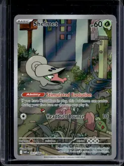 2025 Pokemon White Flare Shelmet Illustration Rare #093/086 - Image 1