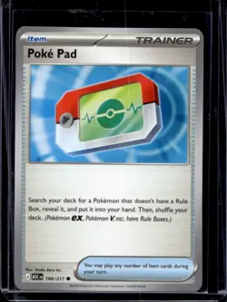 2026 Pokemon Ascended Heroes Poke Pad Common #198/217 - Image 1