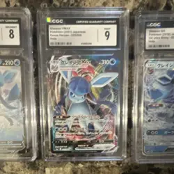 Pokemon TCG CGC Graded Lot - Glaceon V, VMAX, GX, ex Japanese & Promo - Image 3