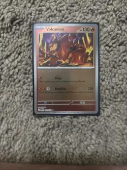 Pokemon TCG Mega Evolution Volcanion Reverse Holofoil 025/132 NM - Image 1