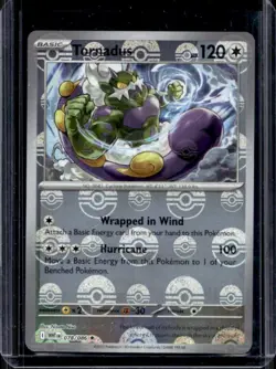 2025 Pokemon White Flare Tornadus Reverse Holo Poke Ball Rare #078/086 - Image 1