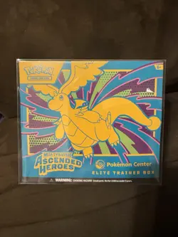 Pokemon TCG: Ascended Heroes Pokemon Center Exclusive ETB W/ Plastic Case - Image 1
