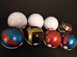 Pokemon TCG PokeBall Tin Various Balls EMPTY No cards Lot Of 8 - Image 2