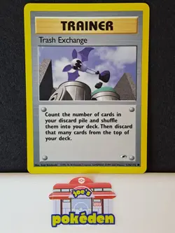 Trash Exchange 126/132 Gym Heroes Regular Pokemon TCG NM - Image 1