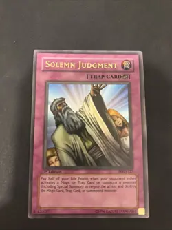 Yugioh Solemn Judgment MRD-127 1st Edition - LP - Image 1