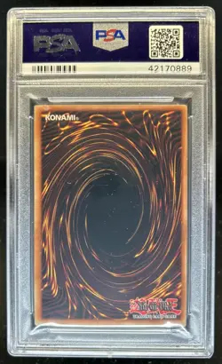 2003 Yu-Gi-Oh Labyrinth of Nightmare 1st Edition Royal Command #LON-080 PSA 9 - Image 2